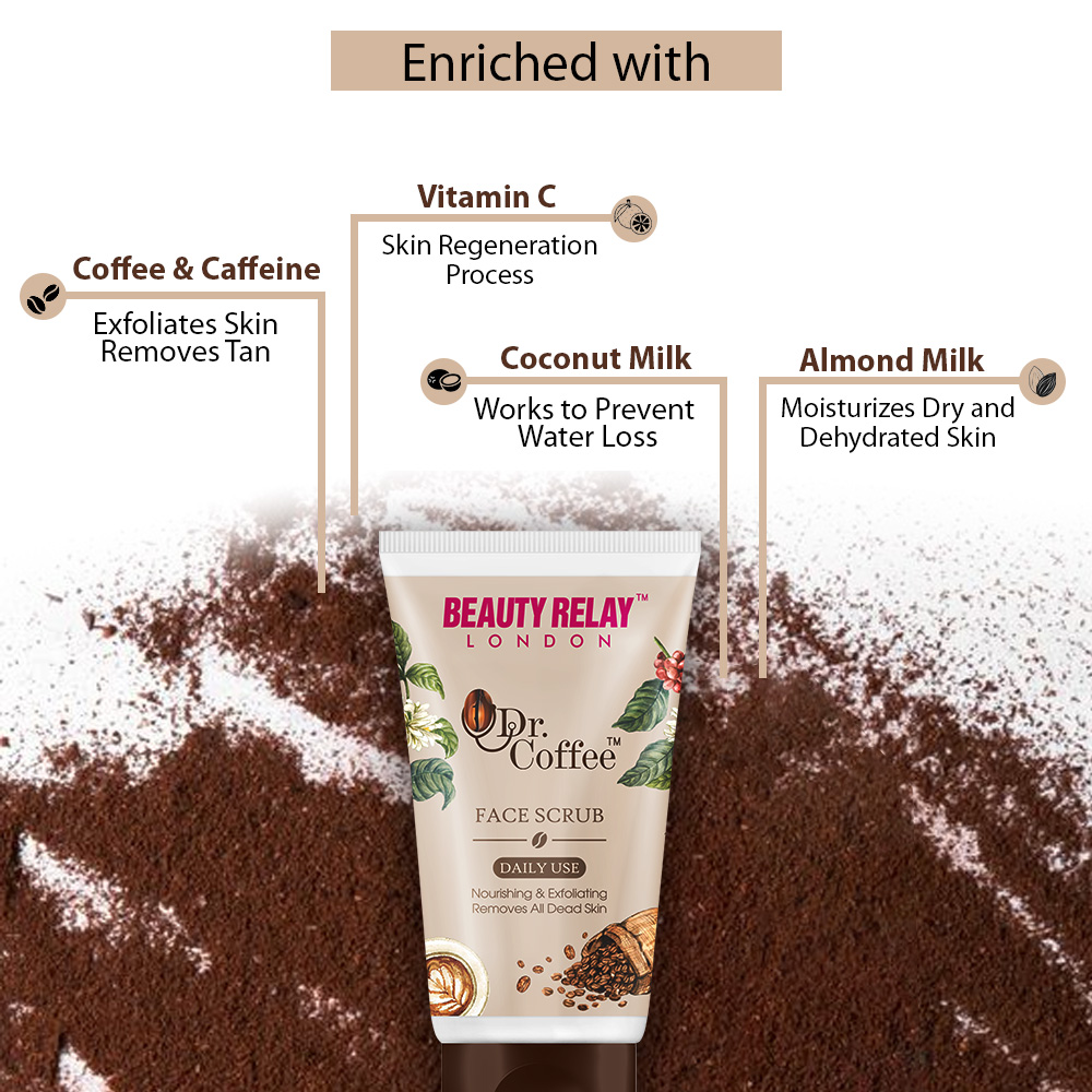 Dr. Coffee Face Scrub - 180g