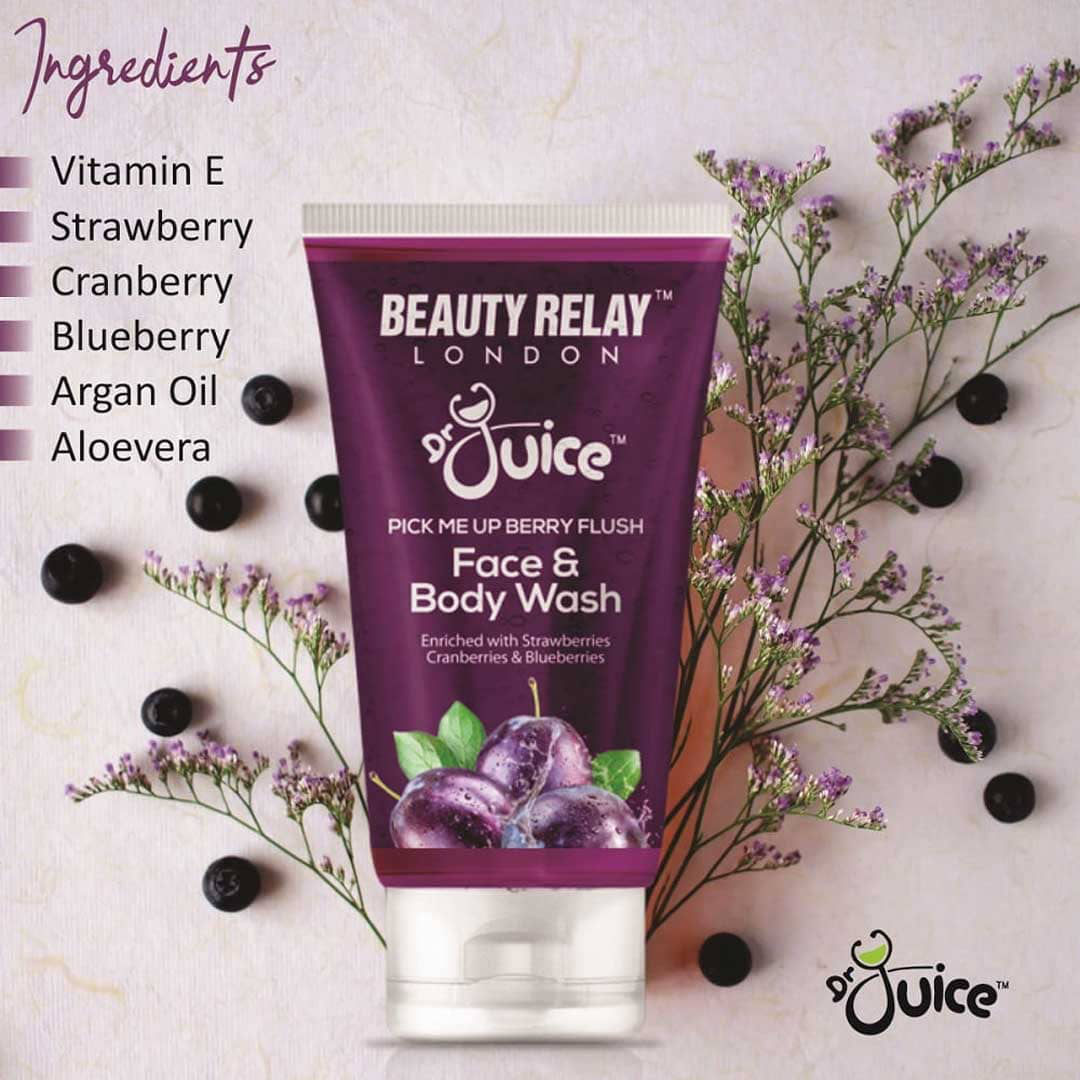 Berry Face & Body Wash - 200ml