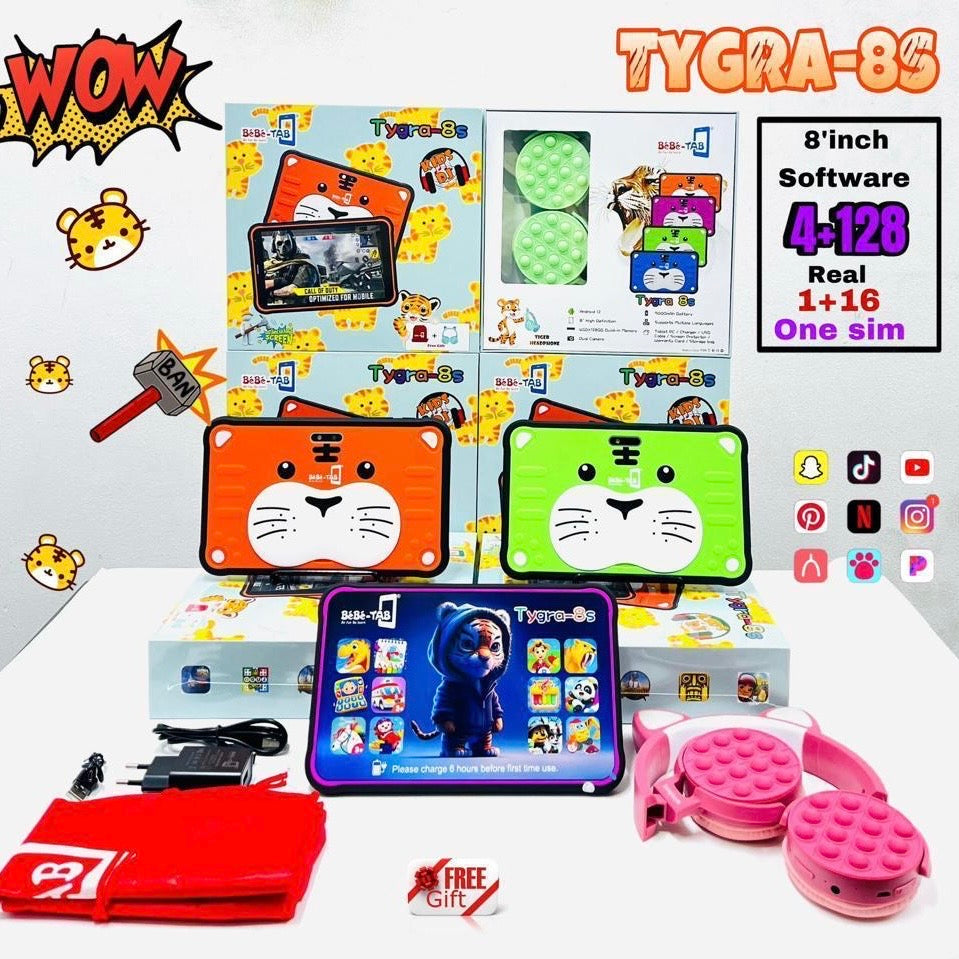 8’inch Tygra learning tablet - Simcard